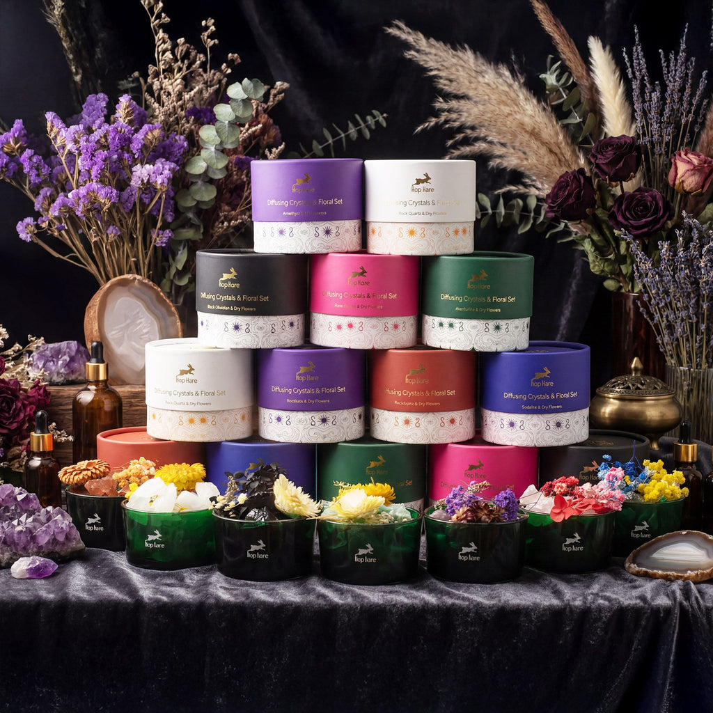 Hop Hare Diffusing Crystals & Floral Set - The Knight