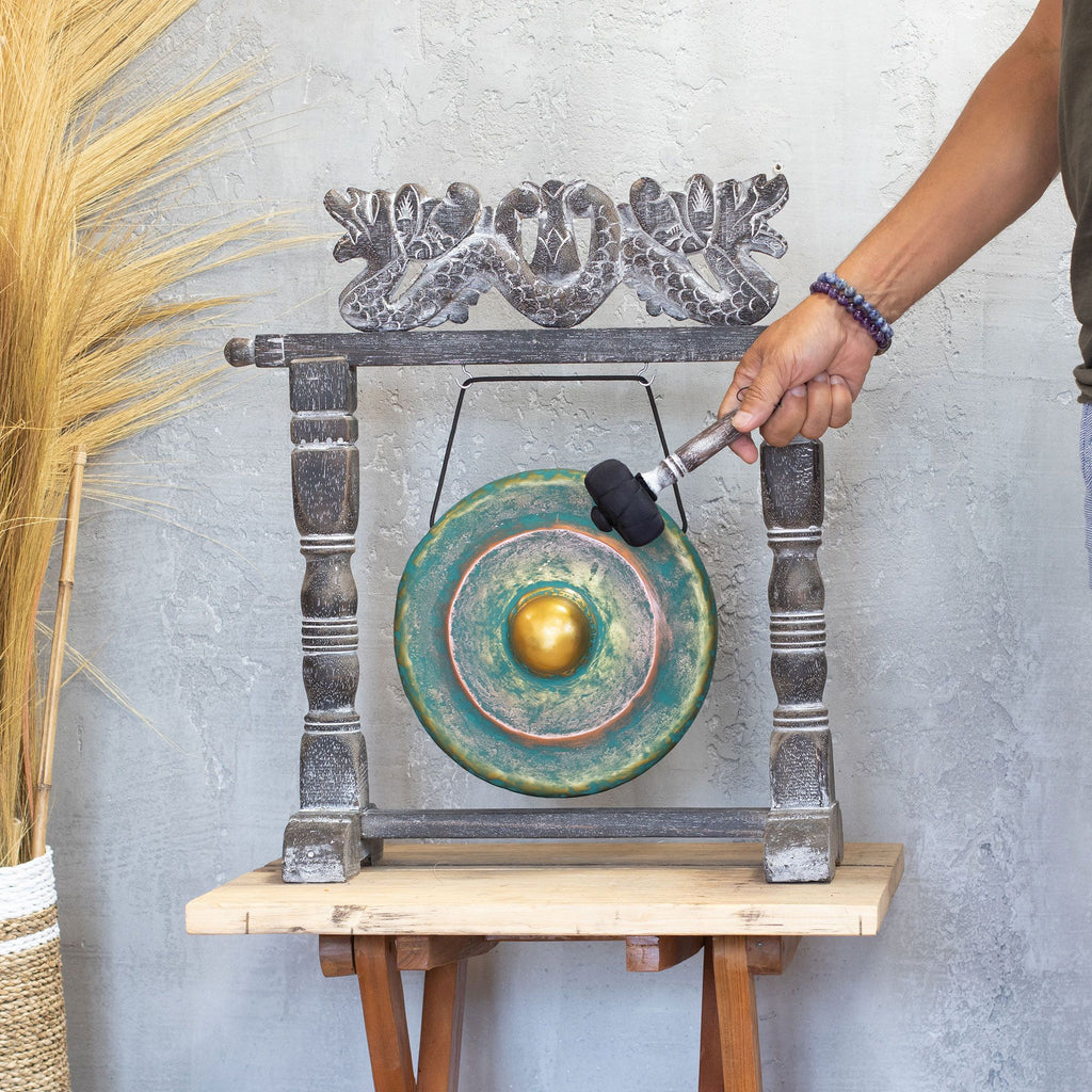 Small Gong in Stand - 25cm - Greenwash
