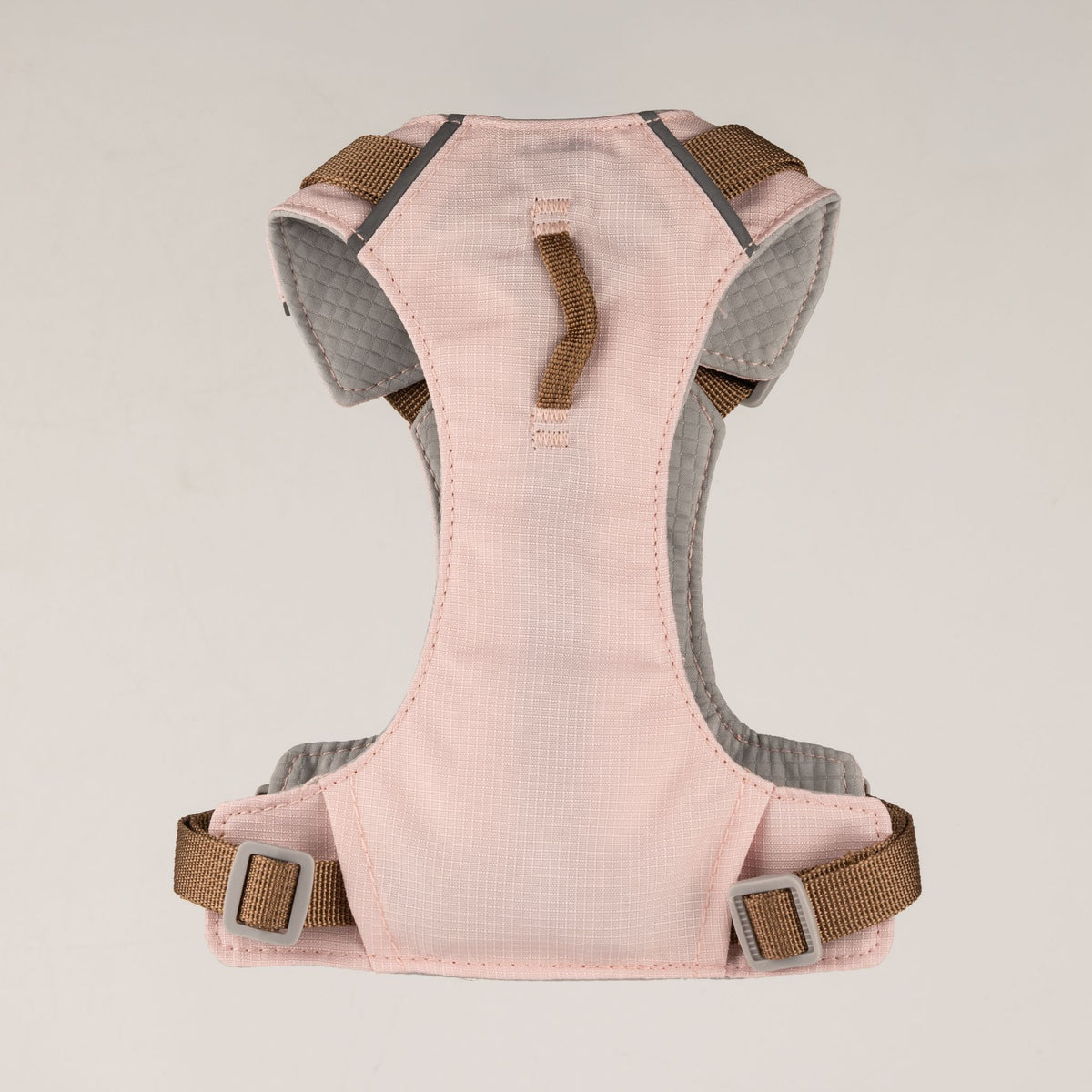 PAW - S (4-8Kg) Dog Step-in Guardian Harness with Reflective Mesh - Soft Pink - Rose Quartz Charm