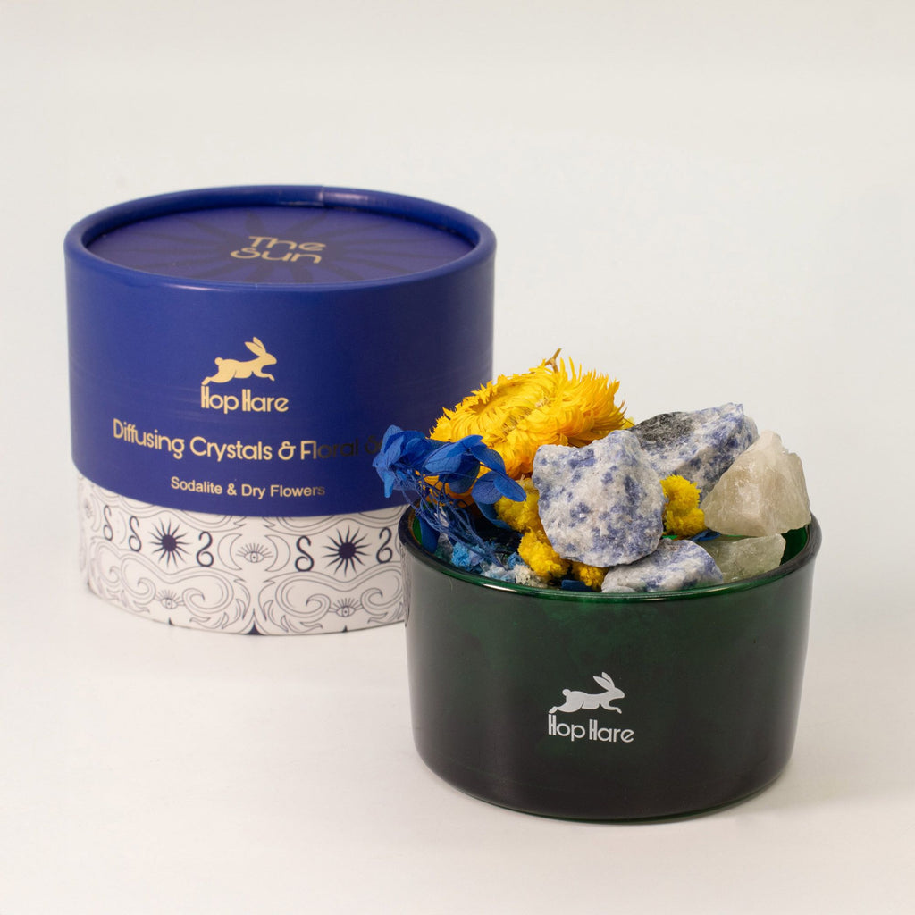 Hop Hare Diffusing Crystals & Floral Set - The Sun