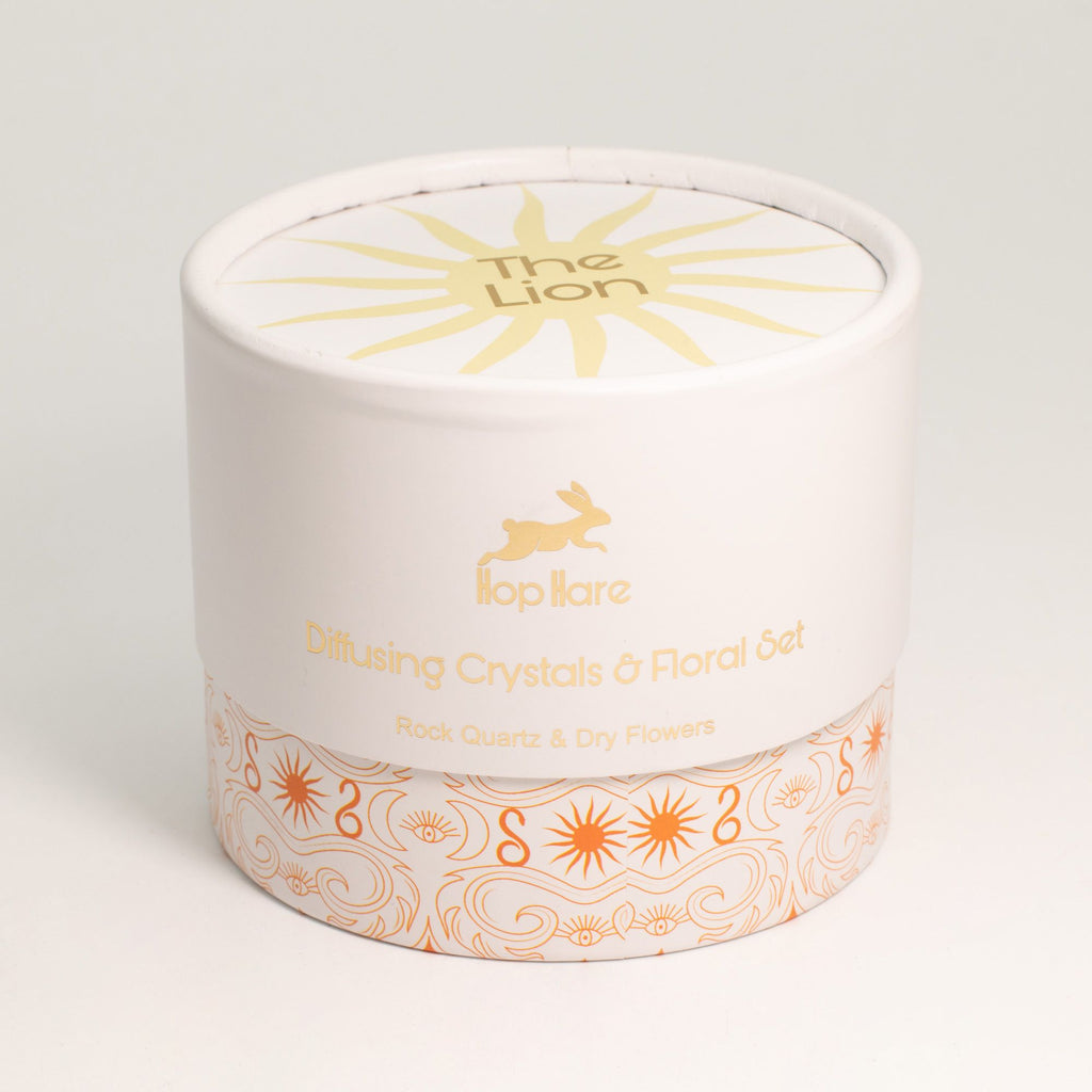 Hop Hare Diffusing Crystals & Floral Set - The Lion