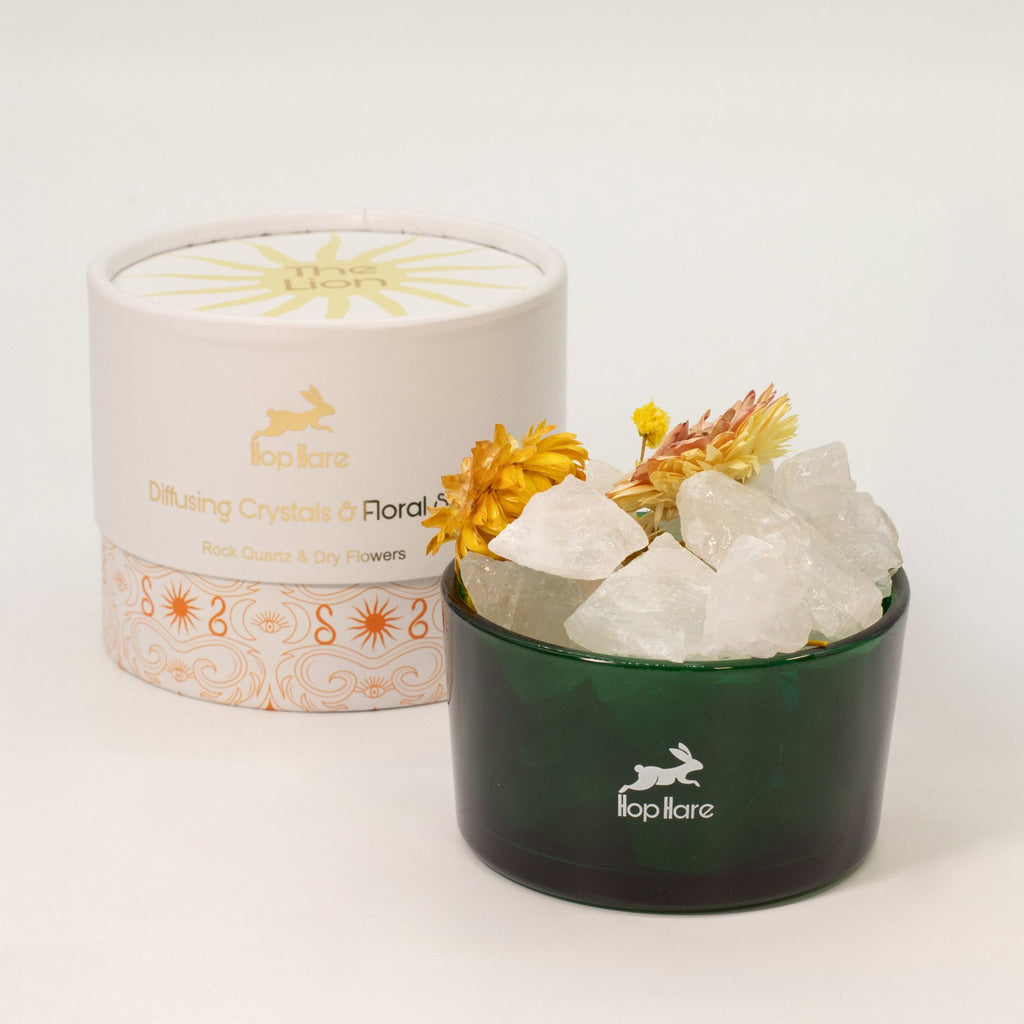 Hop Hare Diffusing Crystals & Floral Set - The Lion